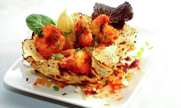 Four Course Dinner for Two or Four Including Appetizer, Naan, Two Entrees, Dessert (Up to 43% Off)