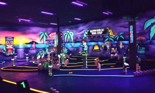 One Round of Mini Golf and One Laser Tag Game for Two or Four at Bonkerz Family Fun Center (Up to 55% Off)