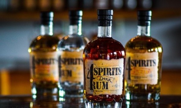 Tasting Flight for Two or Four at 4 Spirits Distillery (Up to 46% Off)
