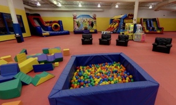 Open Play Admission for One, Two, or Four Children 3-12 Years Old at Bounce Around (Up to 46% Off)