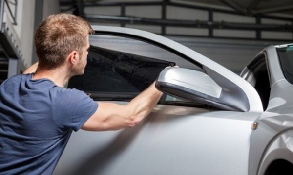 Front Window Tinting or Clear Bra Film for a Car, Truck, or SUV at Sound Performance (Up to 55% Off)
