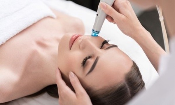 One or Three Microdermabrasions with LED Light at Moji at M2 Hair and Spa (Up to 63% Off)