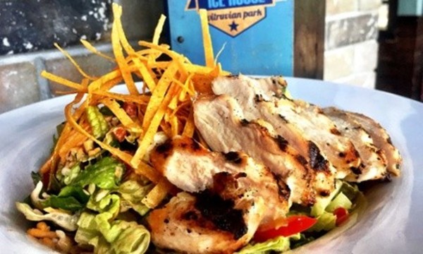 Burgers, Barbecue, and Tex-Mex Food at Dinner for Two at Addison Ice House (45% Off)  