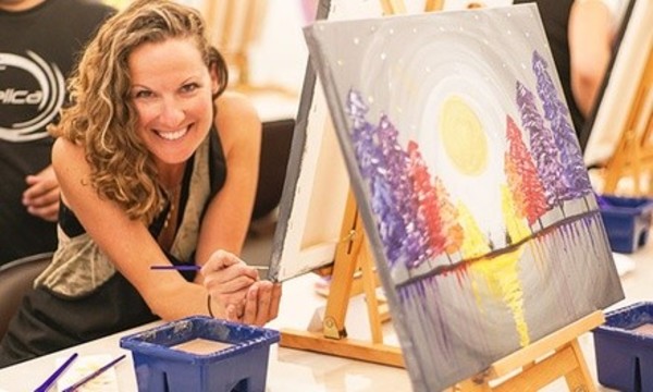 Paint Event for One, Two, or Four at Art Studio B Creative (Up to 59% Off) 