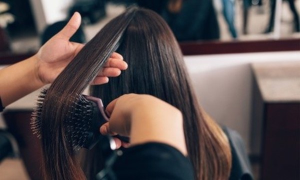 Keratin Treatment with Optional Haircut from Jennifer at Sheen Riah Salon (Up to 52% Off)