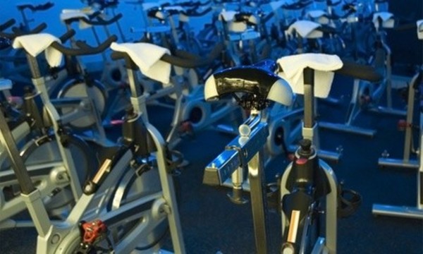 Four Premium Indoor Cycling Sessions with Water Bottles for One or Two at Cyclebar Montvale (Up to 62% Off)