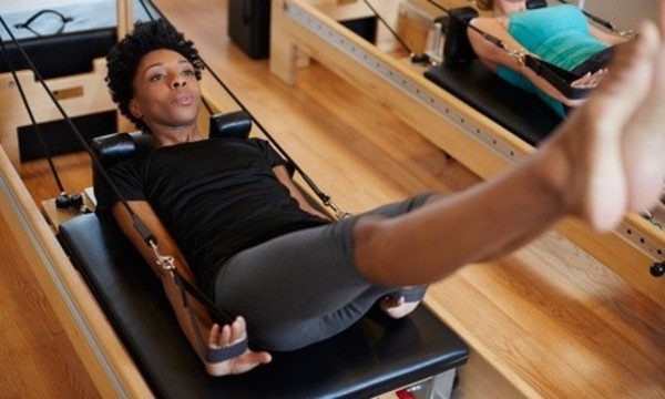 One Month or 10 Pilates, Yoga, Spin, and Fitness Classes at Studio 5 Pilates and Yoga (Up to 86% Off) 