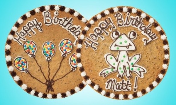12" Cookie Cakes with Artwork at Great American Cookies (Up to 50% Off)