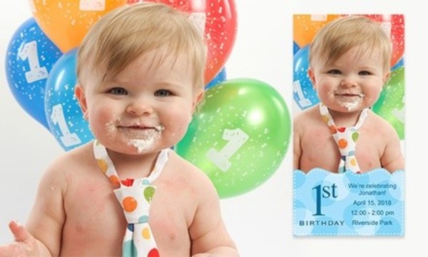 Birthday Photo Card Packages from Picture People (Up to 86% Off). Two Options Available.
