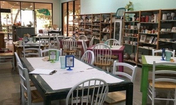$40 for BYOB Paint Your Own Pottery w/ $10 Gift Certificate for Two at Ceramics Bayou ($76 Value)
