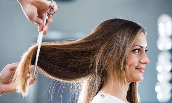Hair Services at Azenza Salon & Spa (Up to 46% Off). Three Options Available.