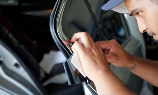 Window Tinting at Discount Tint and Audio (Up to 66% Off). Two Options Available.