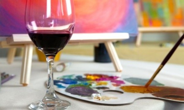 BYOB Paint and Sip Class for One or Two at BareRoots Creation Studio (Up to 46% Off)