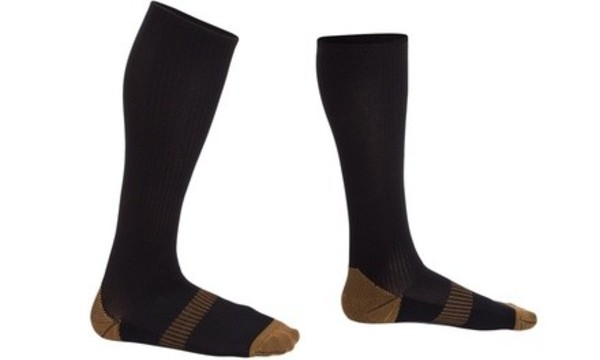Unisex Copper Compression Socks by Bluestone