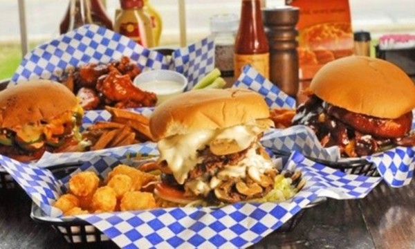 Burgers, Sides, and Drinks for Two or Four at Little Bitty Burger Barn (37% Off). Two Options Available.