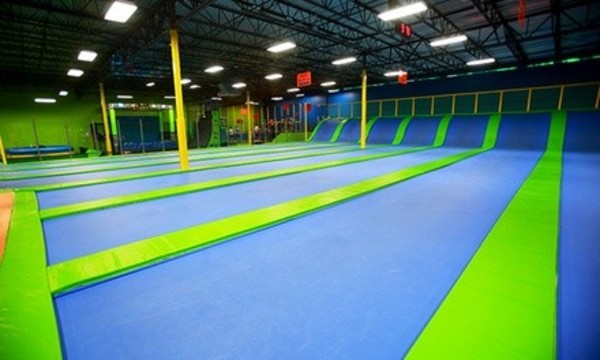One-Hour Indoor Trampoline Session for Two at Jumping World, Valid Monday–Thursday or Any Day (Up to 50% Off)
