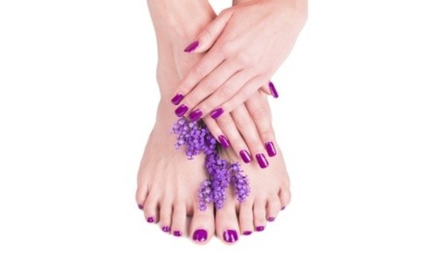 Manicure with Take-Home Hand Cream and Optional (Steam) Pedicure at Enrapture Salon & Day Spa (Up to 62% Off)