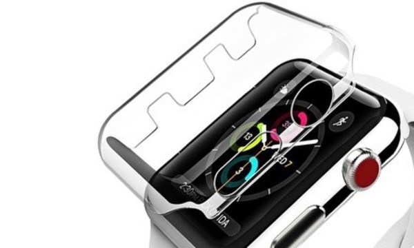 Insten Clear Hard Plastic Cover for 38mm Apple Watch Series 3