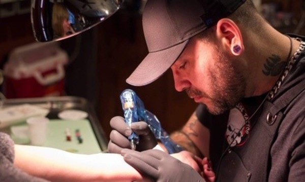 One or Three Hours of Tattoo Services, or Credit Towards Piercing at Mountainside Tattoo (Up to 52% Off)