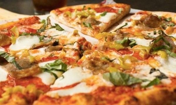 Two Custom Pizzas and Soft Drinks at My Pie (Up to 41% Off) 