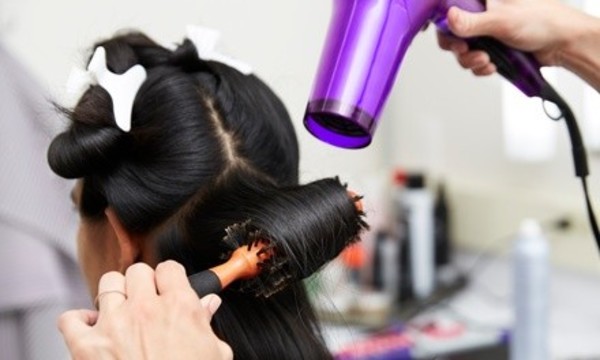 One or Three Salon Blowouts at Strands Salon and Nails (Up to 52% Off)