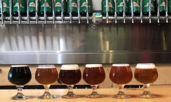 Beer Tasters and Logo Pint Glasses for One, Two, or Four at Kensington Brewing Company (Up to 49% Off)