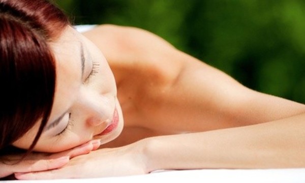 Massage and a Collagen Mask with an Eye Treatment or Microdermabrasion Treatment at Yin’s Beauty Spa (Up to 73% Off) 