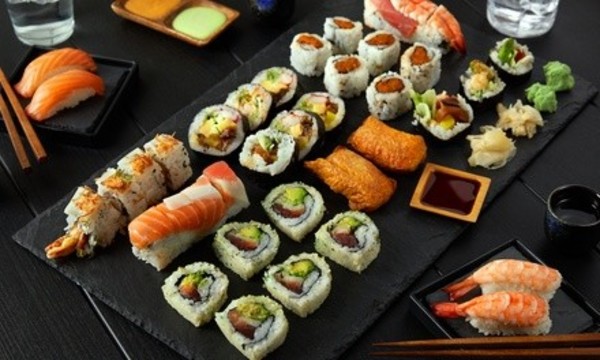 Japanese Cuisine at Tokyo Express Sushi & Teriyaki (Up to 43% Off). Two Options Available
