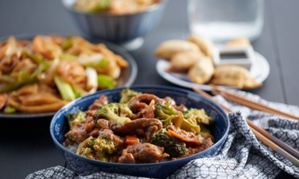 One or Two Appetizers, Entrees, and Soft Drinks at Helen Asian Kitchen (Up to 38% Off) 