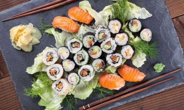 Japanese Lunch or Dinner for Two or More People at J Sushi Restaurant (Up to 47% Off). Two Options Available.