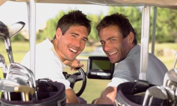 Round of Golf for Two, or Stay-and-Play Package for Two or Four at Tanglewood Golf Course (Up to 53% Off)