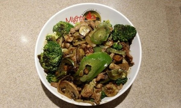 Build-Your-Own Asian Stir-Fry Bowl at Mighty Khan's Mongolian Grill (40% Off). Three Options Available.