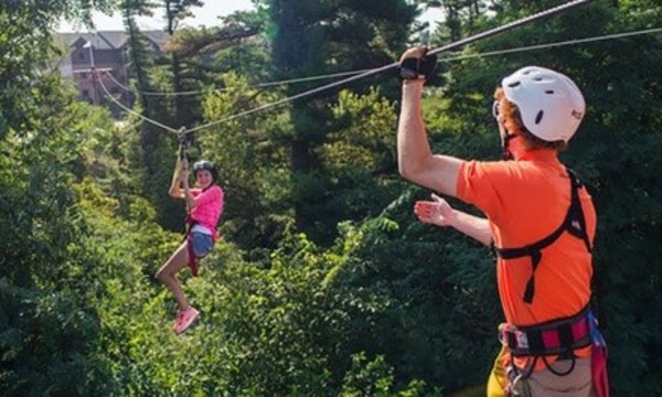 Zipline Tour for Two or Four at Wilderness Canyon Zipline Tour (Up to 7% Off)