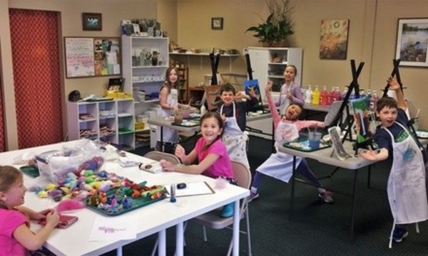 Half-Day Art Camp Admission at Squak Art Studio (Up to 48% Off). 10 Options Available.