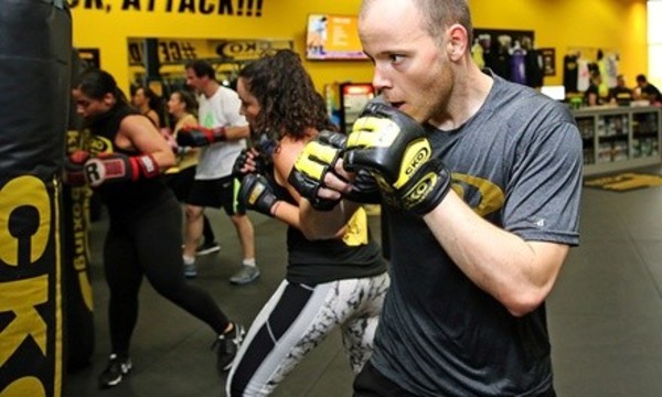 5 or 10 Classes, or One Month of Unlimited Classes with Gloves at CKO Kickboxing (Up to 92% Off)