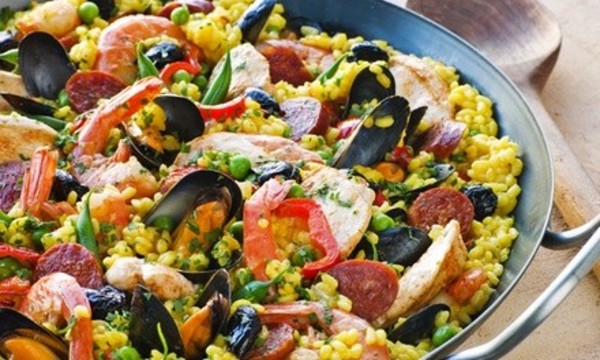 Paella Dinner Class for Two or Four at The Local Epicurean (Up to 48% Off)