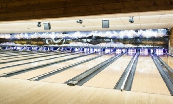 Moonlight Bowling for Up to Five or for Six with Large One-Topping Pizza at Alpine Lanes (Up to 42% Off)