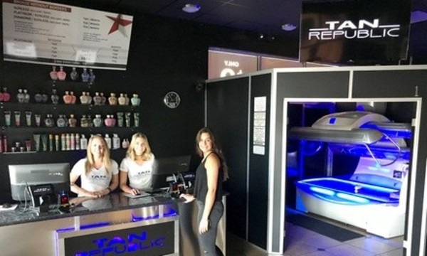 Two Platinum or Spray Tans, or One-Month Platinum Membership at Tan Republic Sherwood (Up to 72% Off)
