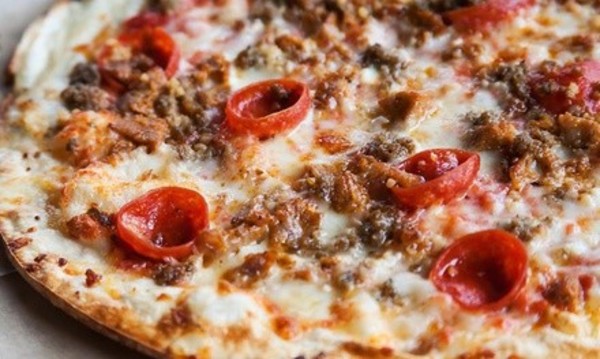 Two Three-Topping Pizzas with Optional Small Salad at Project Pie 