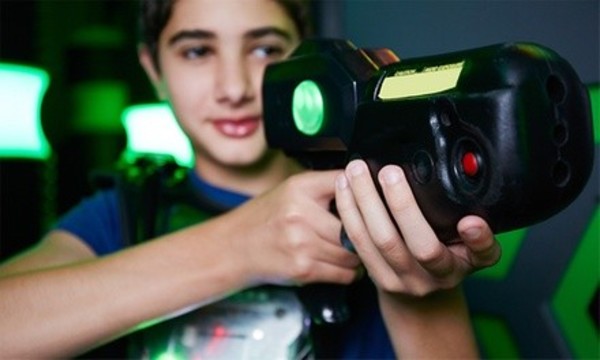 Two Games of Laser Tag for Two, Four, or Six at Laser Tag Galaxy (Up to 57% Off)