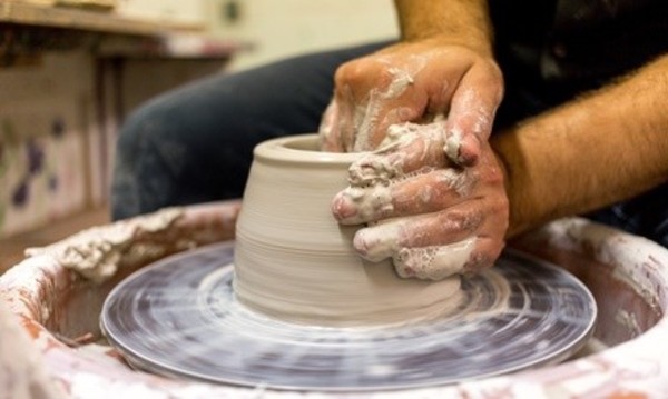 One Two-Hour Pottery Hand-Building or Wheel-Throwing Workshop at Zelda's Art World (Up to 48% Off)