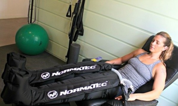 Up to 54% Off Normatec Recovery Boot at New Path Chiropractic: Wellness and Sports Rehab Center