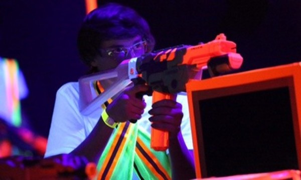 Daytime Play at Dart Warz (Up to 48% Off). Four Options Available.