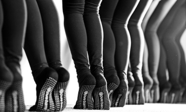 $63 for Ten Barre Classes or Unlimited Barre Classes for One Month at Pure Barre ($169 Value)