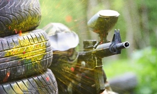 All-Day Paintball Admission and Equipment Rental for One, Two, or Four at Paintball Central (Up to 66% Off)