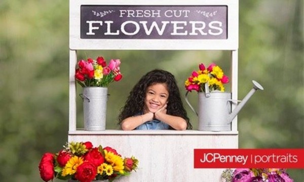 Photography Shoot Package with Optional 10"x20" Canvas Print at JCPenney Portraits (Up to 89%)
