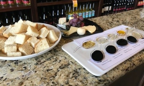 Cheese Tasting with Bread, Oil, Vinegar, and Dipping Sauce at Oak Mountain Winery (Up to 59% Off)