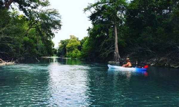 1-Night Camping-Tent Stay for Four with Optional Day Cabana Rental at Son's Blue River Camp in Kingsbury, TX