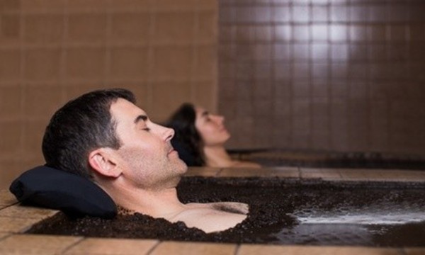 Mud or Mineral Bath and Massage for Two at Roman Spa (Up to 32% Off). Four Options Available.