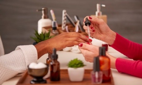 One Gel Manicure or Pedicure at E & K Beauty (Up to 50% Off)